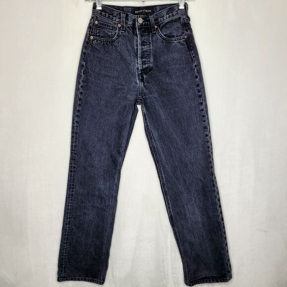 Denim Forum The Joni High Rise Loose 29L Jeans Size 23 - Picture 1 of 10